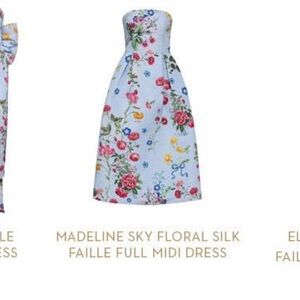 NWT ALEXIA MARIA/STEPHANIE FISHWICK FOR OVER THE MOON MADELINE SKY FLORAL DRESS